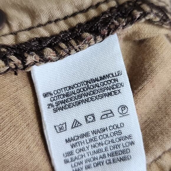 Free People Vintage Plaid Corduroy Skinny Pants - Picture 4 of 5